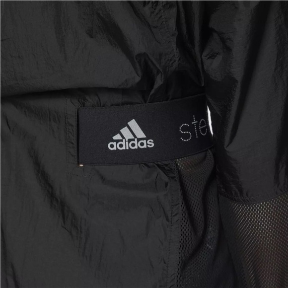 Adidas by Stella McCartney lightweight windbreaker in black, small - Picture 7 of 16